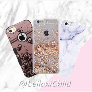 Marble, Glitter, & Protective iPhone SE/5 Cases
